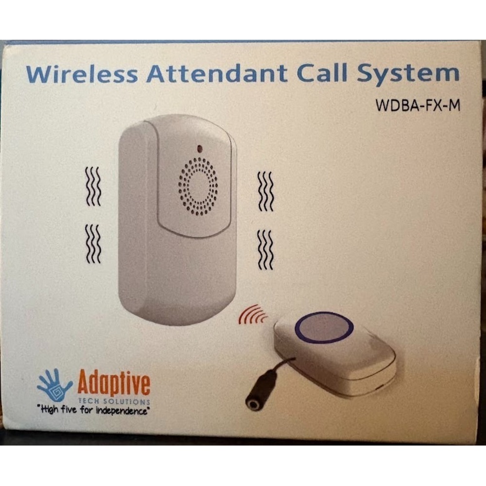 Adaptive Tech Solutions Wireless Attendant Call System WDBA-FX-M Pager Vibration